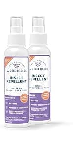 Wondercide - Mosquito, Tick, and Insect Repellent with Natural Essential Oils - Bug Spray and Killer - Safe for Family - Rosemary 2-Pack of 4 oz Bottle