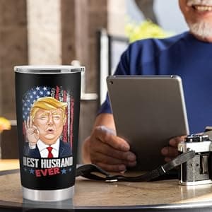 Gifts for Husband from Wife - Fathers Day Gift for Husband - Wedding Anniversary, Birthday, Christmas Gifts for Him - Romantic Love Gift Ideas for Him from Wife - 20 Oz 2-sided Tumbler