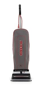 Oreck Commercial Professional Vacuum Cleaner, Bagged Upright Vac for Carpets and Hard Floor, Lightweight, Dual Speed Settings, Powerful Vacuum Cleaners for Commercial Use