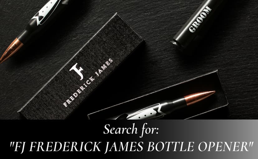 Best Man Gifts for Wedding - Engraved ‘BEST MAN' 50 Cal Bottle Opener I Best Man Proposal Gift I Will You Be my Best Man Gifts