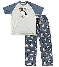 Lazy One Funny Ocean Pajama Pants For Men, Men's Separate Bottoms, Lounge Pants, Fishing PJs