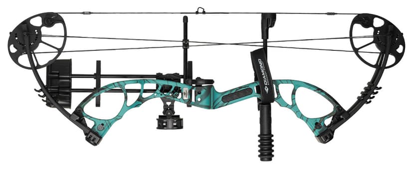 Diamond Archery Edge XT Adjustable Accurate Stable Fully Accessorized Versatile Compound Hunting Bow - 50 lbs Draw Weight