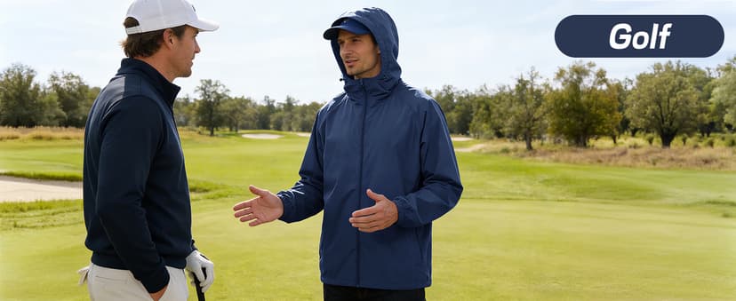 UIQUR Men's Rain Jacket Windbreaker Waterproof Jacket Raincoat Cycling Running Hiking Gear Hood Lightweight Packable