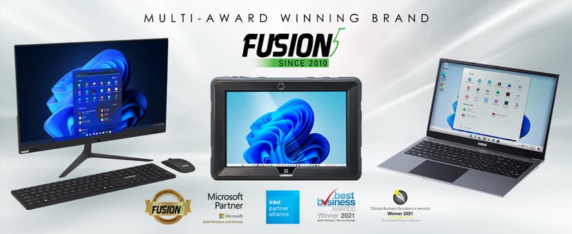 Fusion5 Built in USA 10.1” Windows 11 Professional Rugged Tablet PC - 12GB RAM, 512GB SSD, Intel 13th Gen, Full HD Windows Tablet Computer, HDMI, USB C - 2 Year Full Warranty with Accidental Damage