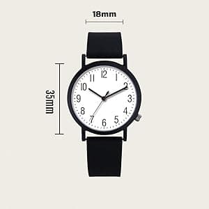 NUOVO Women's Silicone Sports Watch - Waterproof Classic Analog Display