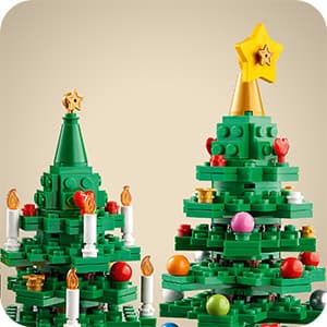LEGO Christmas Tree - Building Toys for Kids, Boys & Girls, Ages 12+ - Mini Christmas Tree Decorations for Tabletop & Home - Gifts for Boys & Girls - 40573