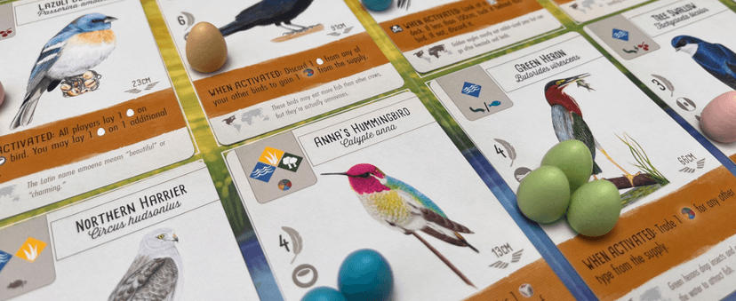Stonemaier Games: Wingspan (Base Game) by Elizabeth Hargrave | A Relaxing, Award-Winning Strategy Board Game About Collecting Birds for Adults and Family | 1-5 Players, 70 Mins