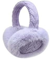 LCXSHYE Winter Ear muffs Faux Fur Warm Earmuffs Cute Foldable Outdoor Ear Warmers For Women Girls