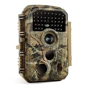 BLAZEVIDEO Game & Trail Camera 32MP Photo & 1296P Video with 100ft Night Vision Motion Activated 0.1s Trigger Speed Waterproof for Home Security, Outdoor Wildlife Scouting