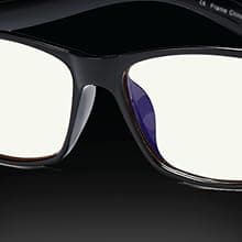 Gamma Ray Computer Blue Light Blocking Gaming Glasses w/Amber Tint and Anti Glare UV Digital Eyestrain