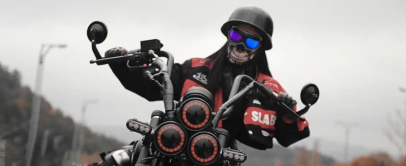 1Storm Novelty Motorcycle Half Face Helmet Open German Style DOT Approved: HKY602 Matt Black