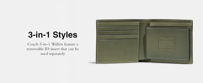 Coach Mens, Card Case