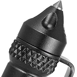 KEPEAK Military Tactical Pen, Professional Self Defense Pen, Emergency Glass Breaker Pen - Tungsten Steel, Writing EDC Survival Tool with 6 Refill