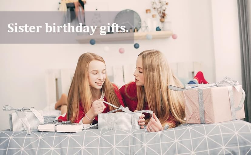 Sister Birthday Gifts from Sisters, Sisters Gift from Sister Brother, Birthday Gifts for Sister Adult, Big Sister Gift, Best Friend Bday Presents for Women, Sister Bday Candle 7oz B0F66H9ZG8