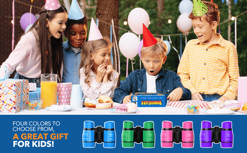 Toys for 3-7 Year Old Girls: LET'S GO! Binoculars for Kids Bird Watching|Camping|Hiking 3 4 5 6 7 8 Year Old Girl Boy Birthday Gifts Outdoor Toy for Kid Ages 4-6 Toddler Gift Stuffers B0C2CXZYPL