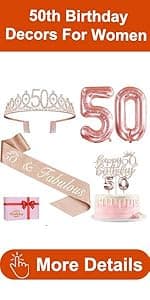 50th Birthday Gifts for Women Canvas Tote Bag Travel Gear, Unique 50 Years Old Gifts for Wife Sister Mom Aunt Friends Her, Vintage 1975 Handbag & Cosmetic Bag & Back in 1975 Poster