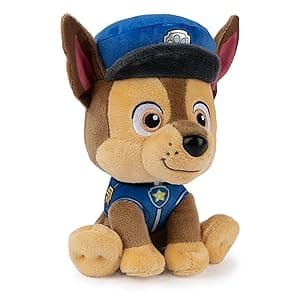GUND Official PAW Patrol Chase in Signature Police Officer Uniform Plush Toy, Stuffed Animal for Ages 1 and Up, 6" (Styles May Vary)