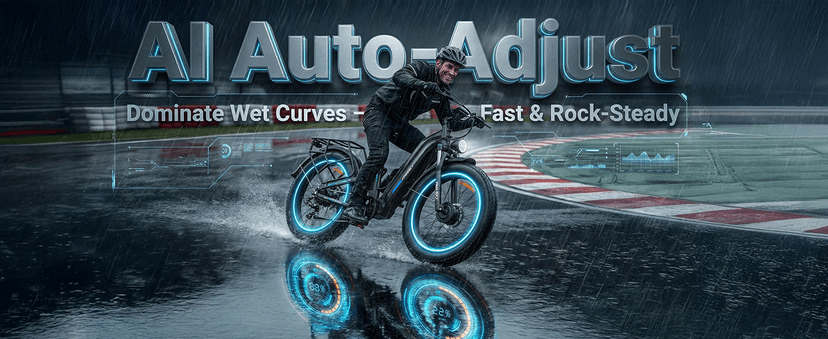 FREESKY Ranger AIR Dual Motor Electric Bike for Adults, 3500W 200NM Fast Ebike,105Miles Long Range E Bike,Full Suspension Electric Mountain Bike, 26'' Fat Tire Electric Bicycle for Man Womens Hunters