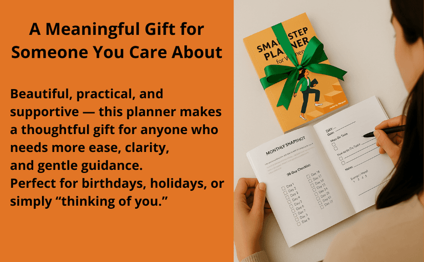 Small Step Planner for Women: A 6-Month Undated Edition