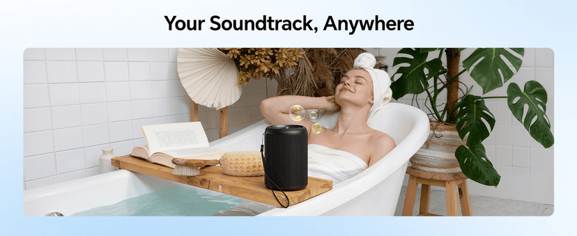 Powerful HD Sound, Dynamic Lights, 15H Playtime, BT 5.3, TWS Pairing, IPX5 Beach|Camping|Pool Accessories, Halloween Music Portable Bluetooth Speaker Gift Ideas: Outdoor Travel Essentials Waterproof B0CX1FRR27