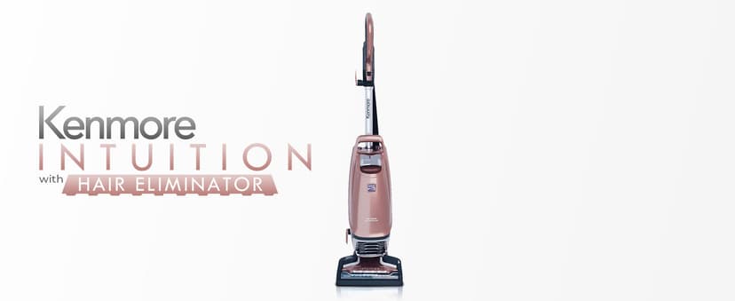 Kenmore BU4050 Intuition Bagged Upright Vacuum, liftup Cleaner with Hair Eliminator brushroll, pet Handi-Mate for Carpet, Hard Floor, Rose Gold