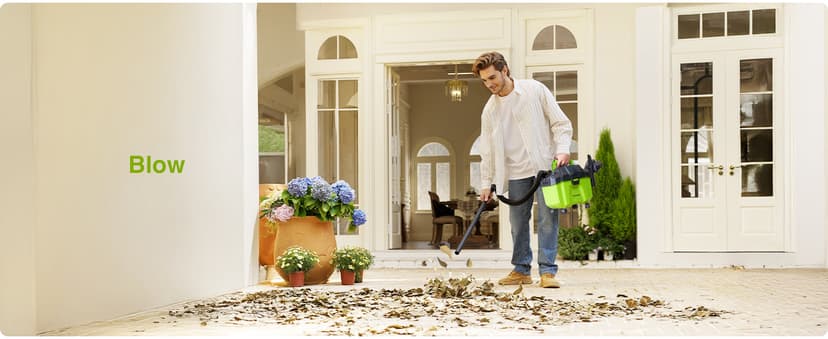 TaskStar Cordless Shop Vac, 2.6 Gal 2x4.0Ah Battery Powered Shop Vac, 3-in-1 Cordless Shop Vacuum Wet and Dry with Strap, 4 Wheels, Accessory Storage Holder, Ideal for Garage, Car, Workshop