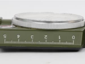 AOFAR Military Compass,AF-4580 Lensatic Sighting, Waterproof and Shakeproof with Map Measurer Distance Calculator, Pouch for Camping, Hiking