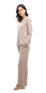 Incredibly Soft Pima Cotton Women's Pajamas Set - The Long Sleeve Set
