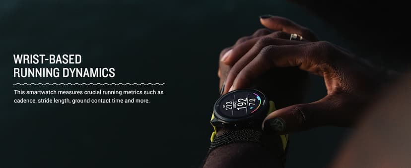 Garmin Forerunner® 965 Running Smartwatch, Colorful AMOLED Display, Training Metrics and Recovery Insights, Black and Powder Gray, 010-02809-00