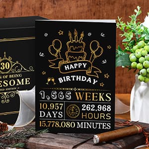 30th Birthday Gifts for Men Funny 30 Year Old Birthday Gifts for Men Cool 1996 Gift for 30 Year Old Man Unique Happy 30th Bday Gift Ideas for Man 30s Dirty Thirty Decorations for Him Turning 30 B0G2PQSTV4