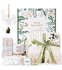 Get Well Gifts for Women Feel Better Gifts Baskets for Women After Surgery Cancer Care Gifts for Friend Sick Chemo Care Package Encouraging Pamper Comfort Wellness Box For Her