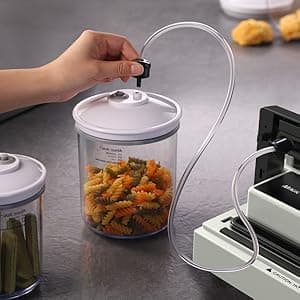 MAGIC SEAL 16'' Commercial Vacuum Sealer Machine, Meat Sealer Vacuum Packing Machine with Double Pump and Auto Cooling System, Sealing and Vacuum Time Control, Compatible with Mylar Bags