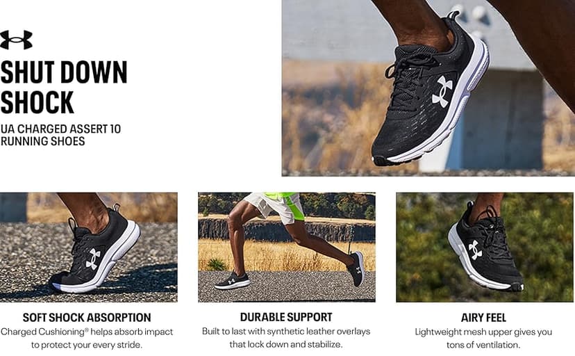 Under Armour Men's Charged Assert 10 Shoes