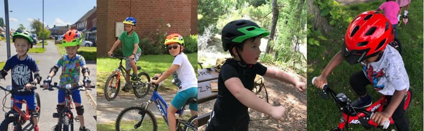 Kids Helmet, Exclusky Kids Bike Helmet Adjustable Safety Lightweight Children Bicycle Helmet for Kids Skating Cycling Scooter Boys and Girls Bicycle Helmets Ages 5-8-14