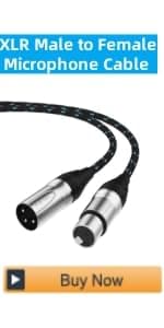 Sovvid 10FT Instrument Cable - Electric Guitar & Bass Cable with Right Angle 1/4 Inch Connector - Black & Bluetest