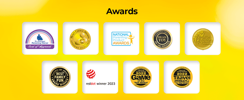 GiiKER Super Slide Puzzle Games, Original 500+ Challenges Brain Teaser Puzzle, Toys for Kids Teens, Travel Games Birthday Gifts Stocking Stuffers for Boys Girls, Activities for Road Trips