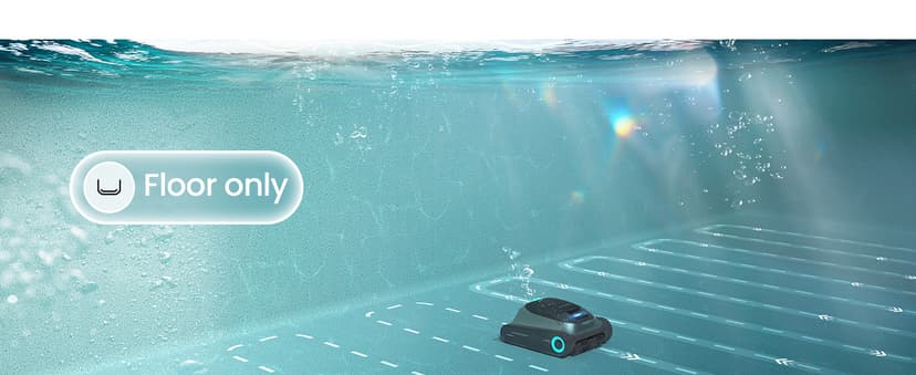 Aiper Scuba S1 Robotic Pool Cleaner – 4500GPH Suction, Wall & Waterline Cleaning, 4 Modes, Smart Wavepath Navigation, 150-Min Runtime, Pool Vacuum for Inground Pools