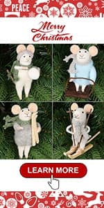 Juegoal Christmas Plush Gnomes, 9 Inch Lighted Handmade Mini gnome Scandinavian, Light Up Swedish Tomte Elf Holiday Present, Battery Operated Xmas Gifts Table Ornaments Dinner Party Supplies, Set of 3