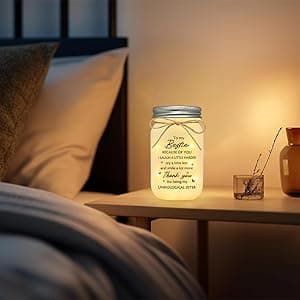 Best Friend Birthday Gifts for Women, Mason Jar Night Lights - Christmas Mother's Day Birthday Gifts for Women Friendship