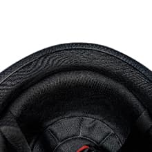 German Style Skull Cap Adult Men Women Half Shell Helmet, DOT Approved Retro Half Face Helmet for Cruiser Scooter Chopper (XXL)