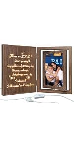 1 Year Anniversary Picture Frame Gifts, 1st Anniversary Frame for Her Him Girlfriend Boyfriend, Display Two 4x6 Inch
