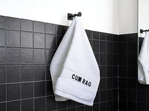 KISSHAKE Funny Gifts for Him, Anniversary for Men Boyfriend Husband, Mens Birthday Gift Ideas, Unique Christmas Stuff Gag Gift Baskets for Men Friends, 100% Cotton Hand & Face Towels B0FSQVXJGN