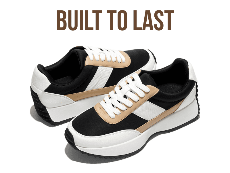 Project Cloud Womens Sneakers - Memory Foam Insole and Lightweight Spring Shoes - Non-Slip Lace Up Trendy Shoes - Fashion Sneakers for Women