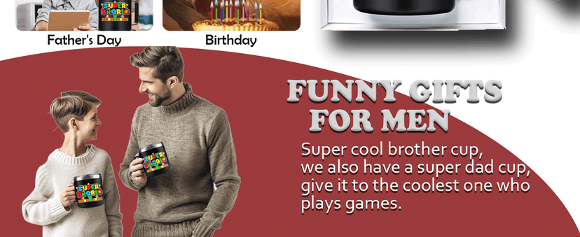 Funny Gifts for Brother Adult-Birthday Brother Gifts from Sister-Big Brother Gifts for Boy-Christmas Gifts for Brother-Best Gifts for Brother Dad Husband Son Boyfriend Him(14oz)