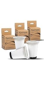 Kenmore DS4020 Cordless Stick Vacuum Lightweight Cleaner 2-Speed Power Suction LED Headlight 2-in-1 Handheld for Hardwood Floor, Carpet & Dog Hair, Green