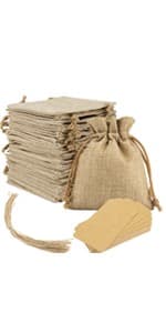 Hopttreely 100PCS Premium Sheer Organza Bags, White Wedding Favor Bags, 4x4.72 Jewelry Gift Bags for Party, Jewelry, Christmas, Festival, Bathroom Soaps, Makeup Organza, Wrapping Supplie