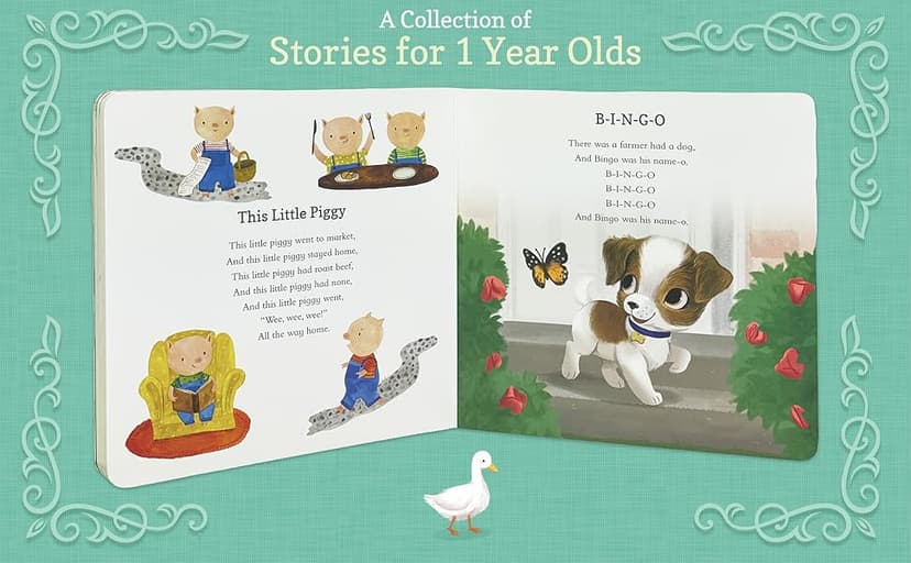 Stories for 1-Year-Olds - A First Treasury of Nursery Rhymes and Short Stories to Read to Your Babies and Toddlers