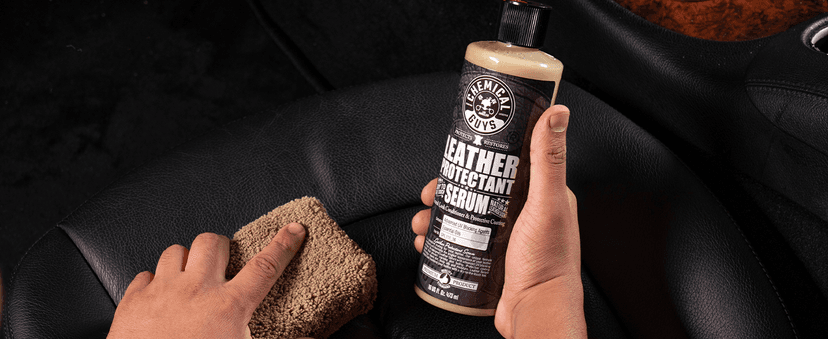 Chemical Guys SPI_111_16 Leather Protectant, Dry-to-The-Touch Serum for Car Interiors, Furniture, Apparel, Boots, and More (Works on Natural, Synthetic, Pleather, Faux Leather and More), 16 fl oz
