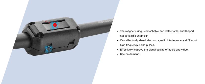 HOSONGIN USB Guitar Cable - USB Interface Male to 6.35mm 1/4" TS Mono Electric Guitar Converter Cable (10 Ft, Black)