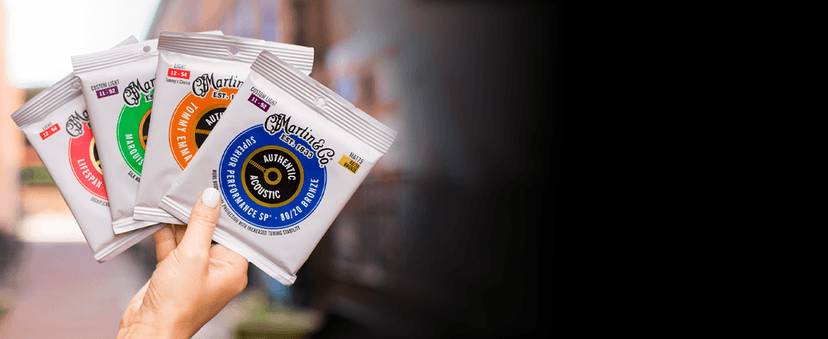 MARTIN Authentic Acoustic Guitar Strings - Lifespan 2.0 Treated